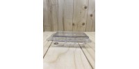 Plastic clamshell clear