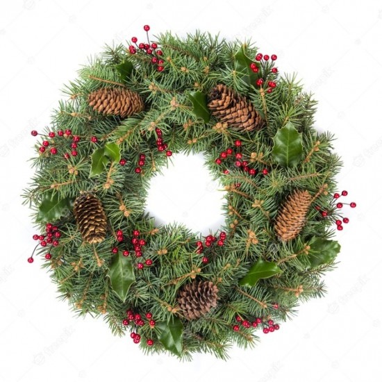 Christmas wreath fragrant oil